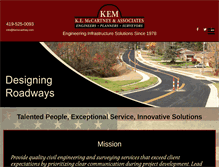Tablet Screenshot of kemccartney.com